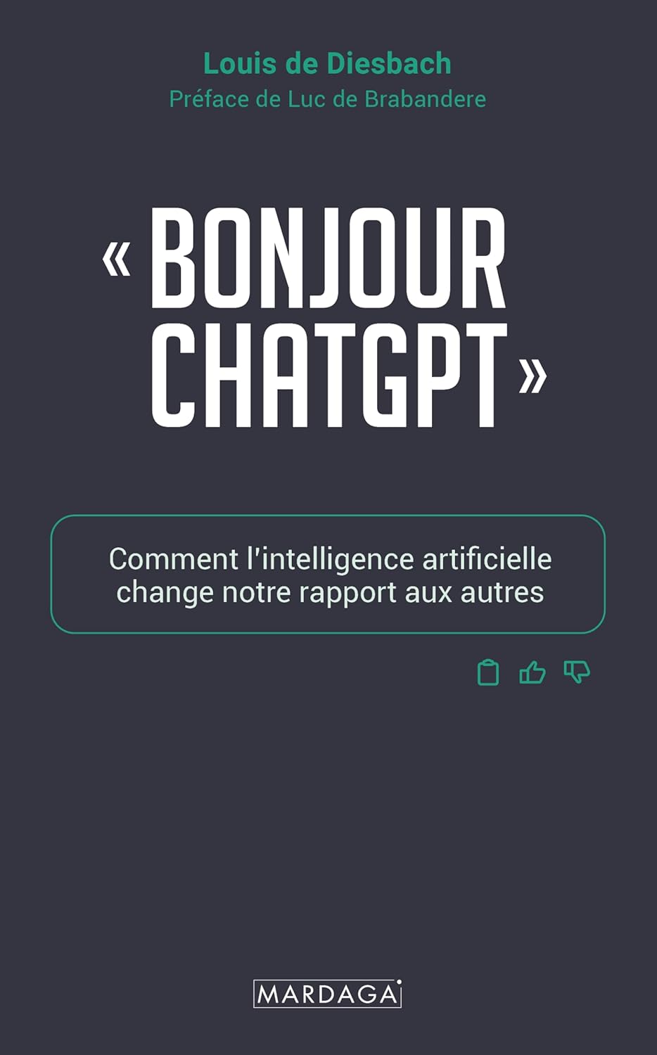 « Bonjour ChatGPT » : l’IA et nos relations aux&nbsp;autres